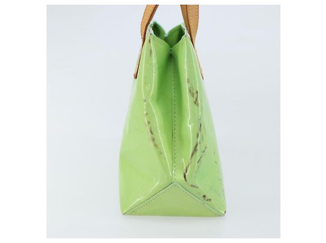 LOUIS VUITTON Borsa a Mano Monogram Vernis Reade PM Menta M91307 LV Auth 172111 Verde - vista 3
