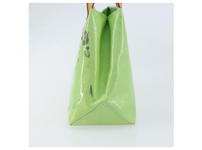 LOUIS VUITTON Borsa a Mano Monogram Vernis Reade PM Menta M91307 LV Auth 172111 Verde - vista 4