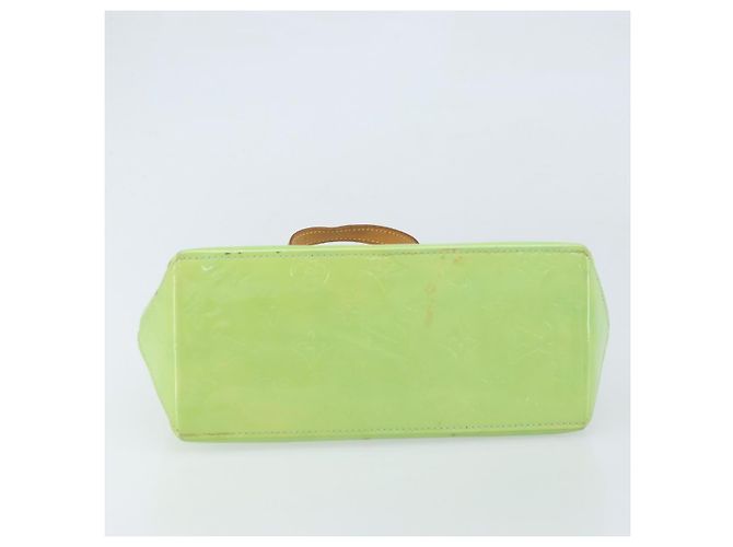 LOUIS VUITTON Borsa a Mano Monogram Vernis Reade PM Menta M91307 LV Auth 172111 Verde - vista 5