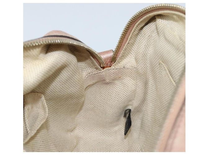 Borsa a Spalla in Pelle Rosa Oro GUCCI 308364 Auth 172086A D'oro - vista 19