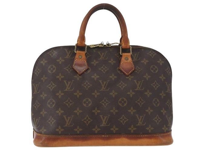 LOUIS VUITTON Borsa a Mano Monogram Alma M51130 LV Auth 172138 Monogramma - vista 13
