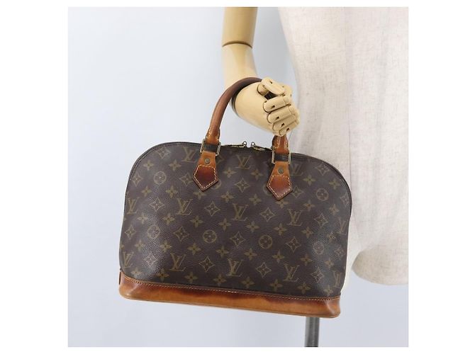 LOUIS VUITTON Borsa a Mano Monogram Alma M51130 LV Auth 172138 Monogramma - vista 21