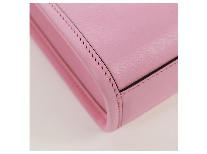 Bolso de mano GUCCI de cuero 2 en 1 rosa dorado 671623 Auth 168965M - vista 19