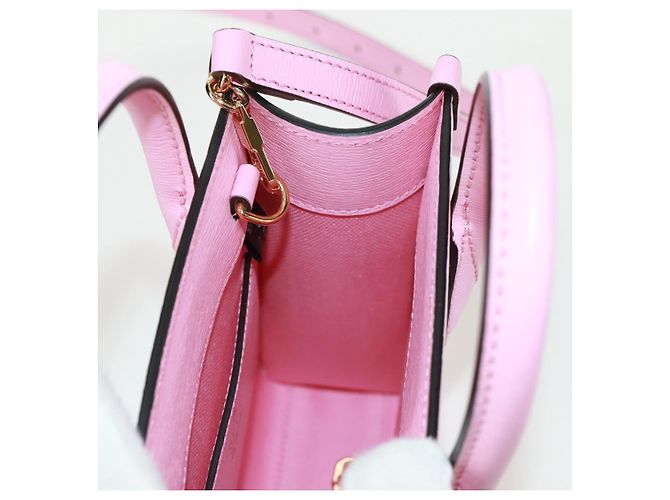 Bolso de mano GUCCI de cuero 2 en 1 rosa dorado 671623 Auth 168965M - vista 24