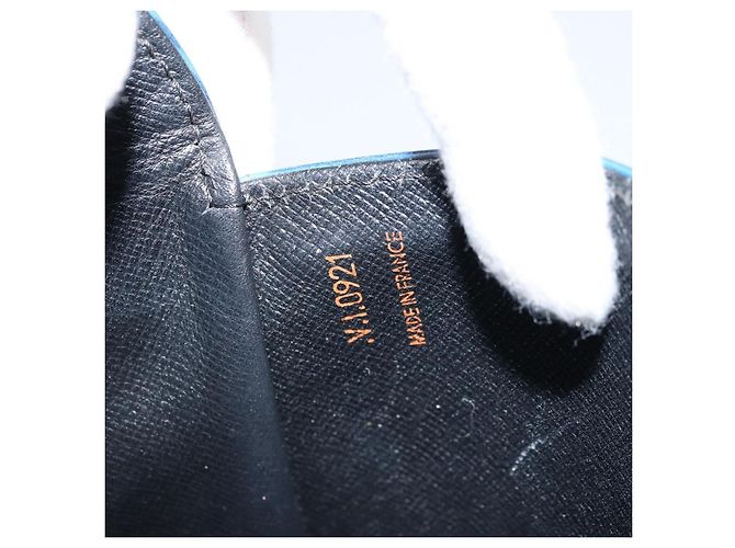 LOUIS VUITTON Borsa a Spalla Epi Saint Cloud GM Blu Toledo M52195 LV Auth ep13420 - vista 12