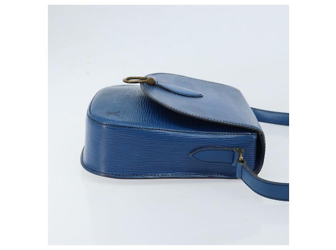 LOUIS VUITTON Borsa a Spalla Epi Saint Cloud GM Blu Toledo M52195 LV Auth ep13420 - vista 3