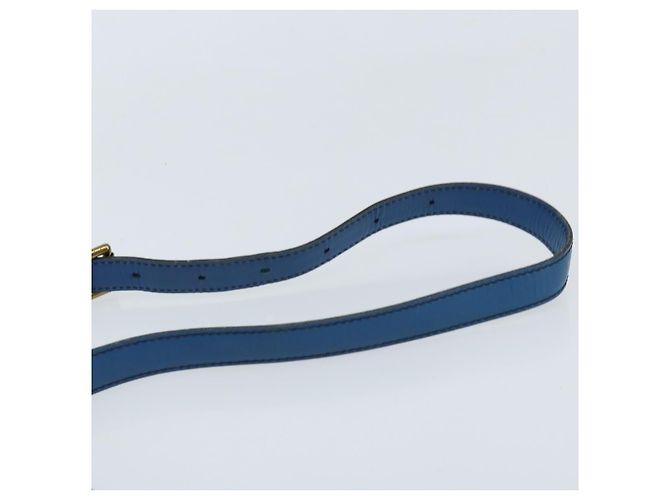 LOUIS VUITTON Borsa a Spalla Epi Saint Cloud GM Blu Toledo M52195 LV Auth ep13420 - vista 8