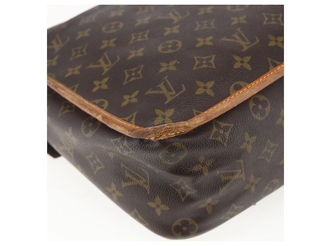 LOUIS VUITTON Borsa a Spalla Monogram Gibeciere GM M42246 LV Auth ka2622 Monogramma - vista 16
