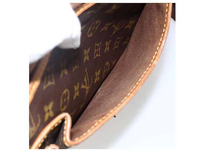 LOUIS VUITTON Borsa a Spalla Monogram Gibeciere GM M42246 LV Auth ka2622 Monogramma - vista 23