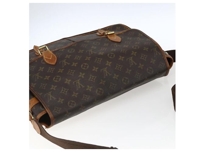 LOUIS VUITTON Borsa a Spalla Monogram Gibeciere GM M42246 LV Auth ka2622 Monogramma - vista 6
