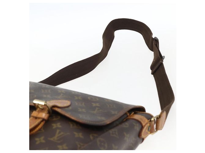 LOUIS VUITTON Borsa a Spalla Monogram Gibeciere GM M42246 LV Auth ka2622 Monogramma - vista 8