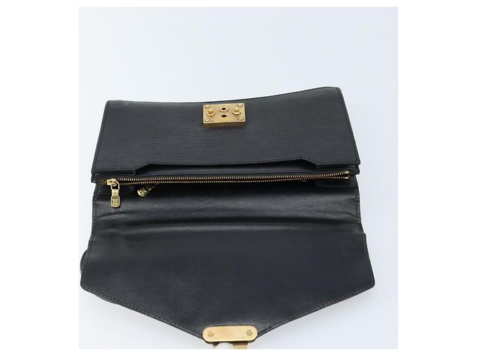 LOUIS VUITTON Borsa a Mano Epi Concorde Nera M52132 LV Auth 172148 Nero - vista 18