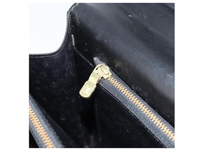 LOUIS VUITTON Borsa a Mano Epi Concorde Nera M52132 LV Auth 172148 Nero - vista 22