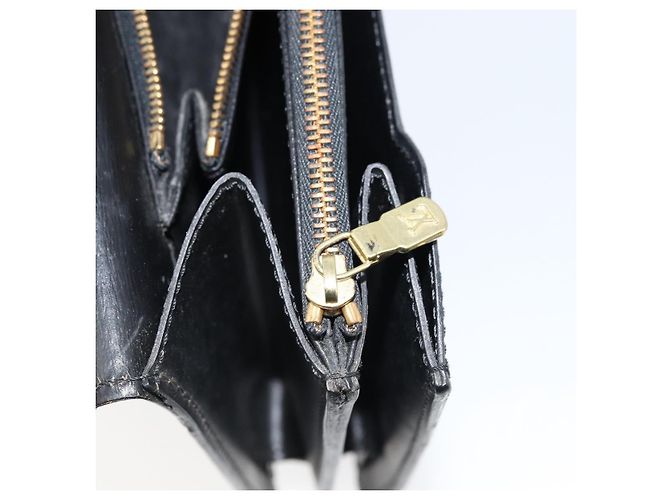 LOUIS VUITTON Borsa a Mano Epi Concorde Nera M52132 LV Auth 172148 Nero - vista 24