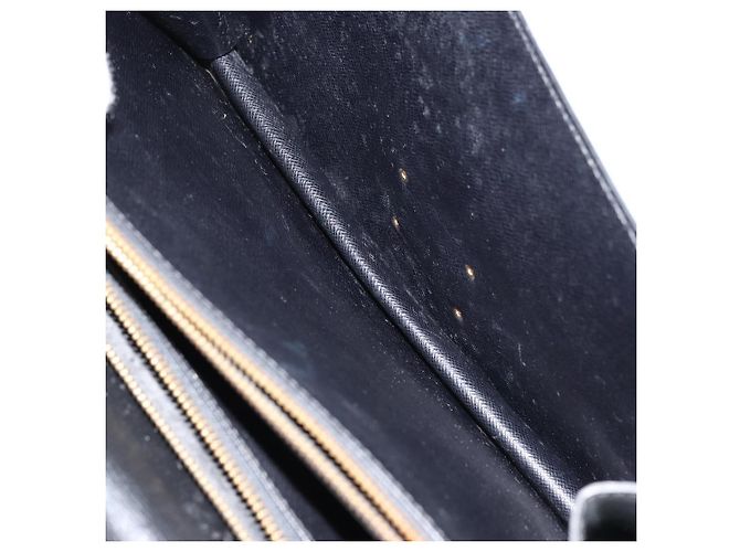 LOUIS VUITTON Borsa a Mano Epi Concorde Nera M52132 LV Auth 172148 Nero - vista 25