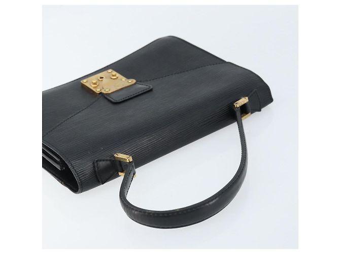 LOUIS VUITTON Borsa a Mano Epi Concorde Nera M52132 LV Auth 172148 Nero - vista 6