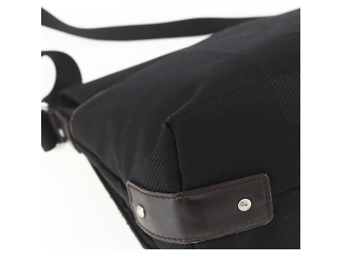 LOUIS VUITTON Borsa a Spalla Damier Geant Roux Nera M93079 LV Auth ka2536 Nero - vista 18