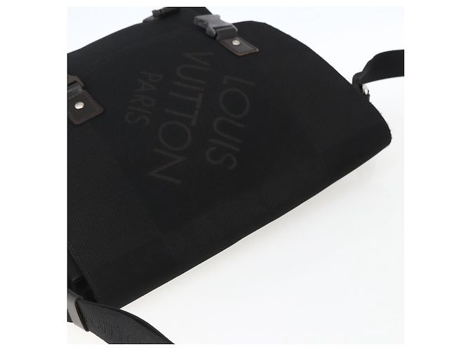 LOUIS VUITTON Borsa a Spalla Damier Geant Roux Nera M93079 LV Auth ka2536 Nero - vista 6