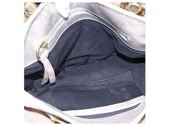 Chloé Borsa a mano Chloe in pelle argento oro Auth 173521 D'oro - vista 11