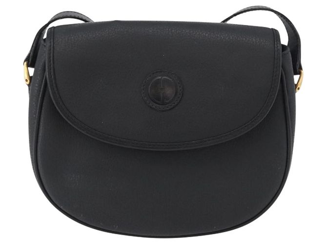 Borsa a Spalla in Pelle Gucci Oro Nero 007 14 0074 Auth 172286 D'oro - vista 13