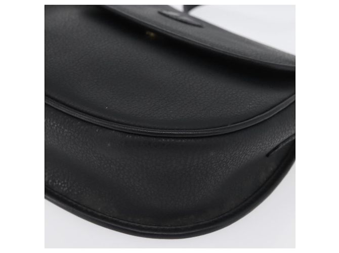 Borsa a Spalla in Pelle Gucci Oro Nero 007 14 0074 Auth 172286 D'oro - vista 14