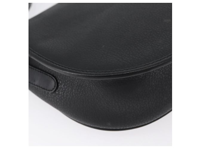 Borsa a Spalla in Pelle Gucci Oro Nero 007 14 0074 Auth 172286 D'oro - vista 15