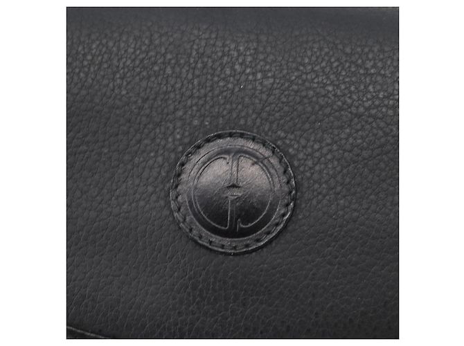 Borsa a Spalla in Pelle Gucci Oro Nero 007 14 0074 Auth 172286 D'oro - vista 17