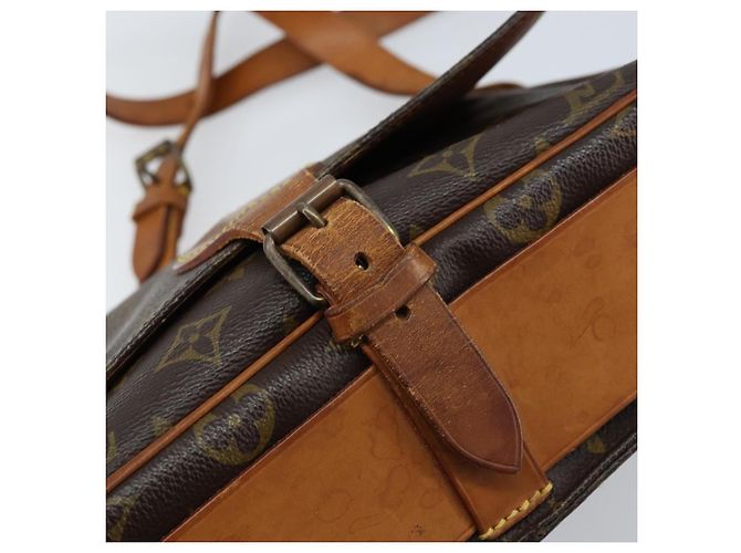 LOUIS VUITTON Borsa a Spalla Monogram Cartouchiere GM M51252 LV Auth ka2586 Monogramma - vista 10