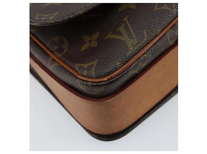 LOUIS VUITTON Borsa a Spalla Monogram Cartouchiere GM M51252 LV Auth ka2586 Monogramma - vista 14