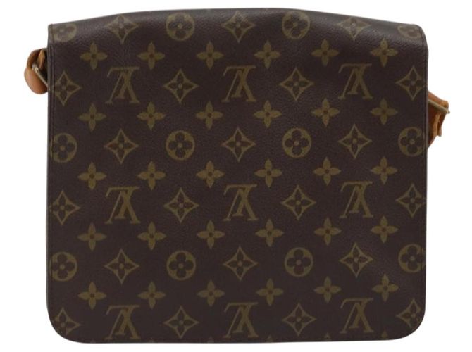 LOUIS VUITTON Borsa a Spalla Monogram Cartouchiere GM M51252 LV Auth ka2586 Monogramma - vista 2