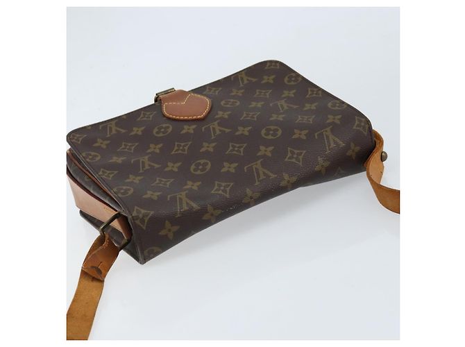 LOUIS VUITTON Borsa a Spalla Monogram Cartouchiere GM M51252 LV Auth ka2586 Monogramma - vista 6
