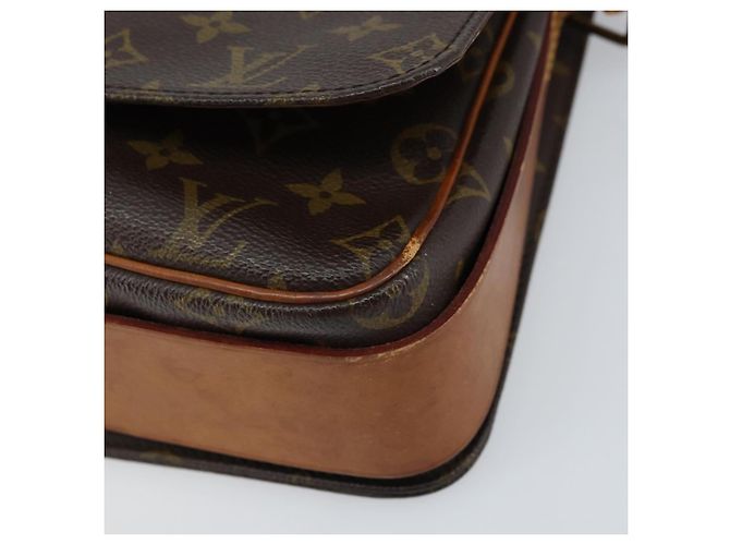 LOUIS VUITTON Borsa a Spalla Monogram Cartouchiere GM M51252 LV Auth ka2586 Monogramma - vista 9