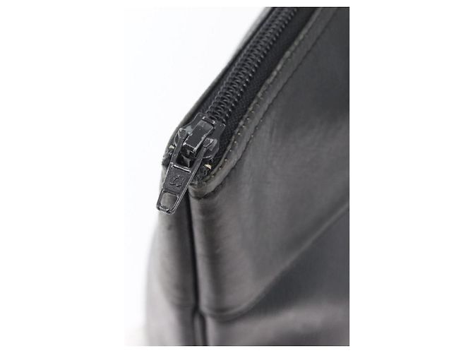 Borsa a spalla in tela a nido d'ape PVC nera e dorata Christian Dior Auth 173515 Nero D'oro - vista 10