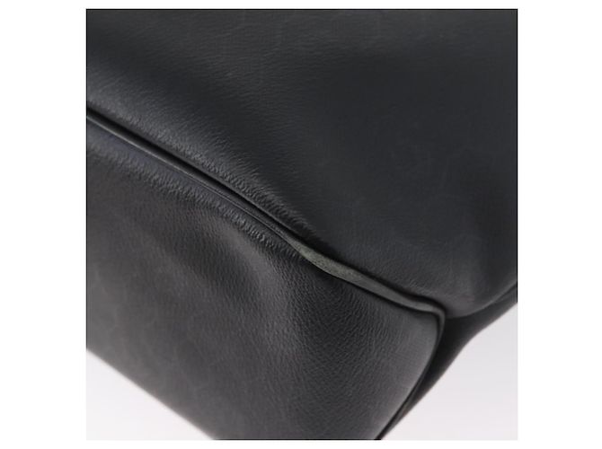 Borsa a spalla in tela a nido d'ape PVC nera e dorata Christian Dior Auth 173515 Nero D'oro - vista 17