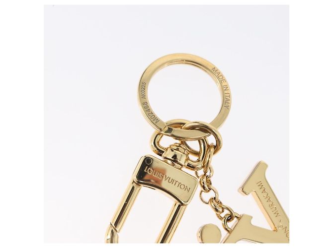LOUIS VUITTON LV Charm Superflat Icônico metal Tom Ouro M02468 LV Auth 168053SAM - vista 10