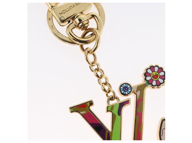 LOUIS VUITTON LV Charm Superflat Icônico metal Tom Ouro M02468 LV Auth 168053SAM - vista 3