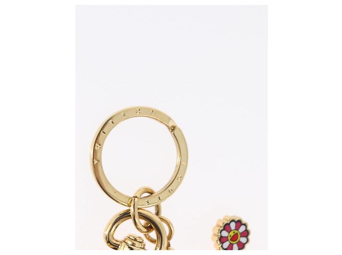 LOUIS VUITTON LV Charm Superflat Icônico metal Tom Ouro M02468 LV Auth 168053SAM - vista 5