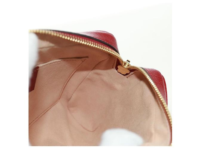 Borsa a Spalla GUCCI Micro GG Supreme Doraemon PVC Beige Oro 647784 Auth 161334SM D'oro - vista 22