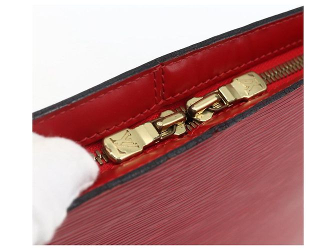 LOUIS VUITTON Borsa a Spalla Epi Lussac Rossa M52287 LV Auth 173207 Rosso - vista 10