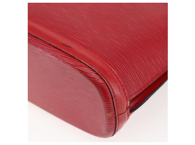LOUIS VUITTON Borsa a Spalla Epi Lussac Rossa M52287 LV Auth 173207 Rosso - vista 16