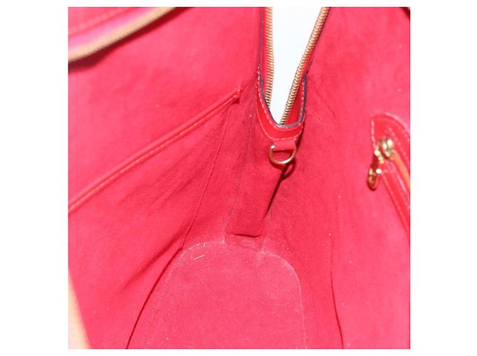 LOUIS VUITTON Borsa a Spalla Epi Lussac Rossa M52287 LV Auth 173207 Rosso - vista 19