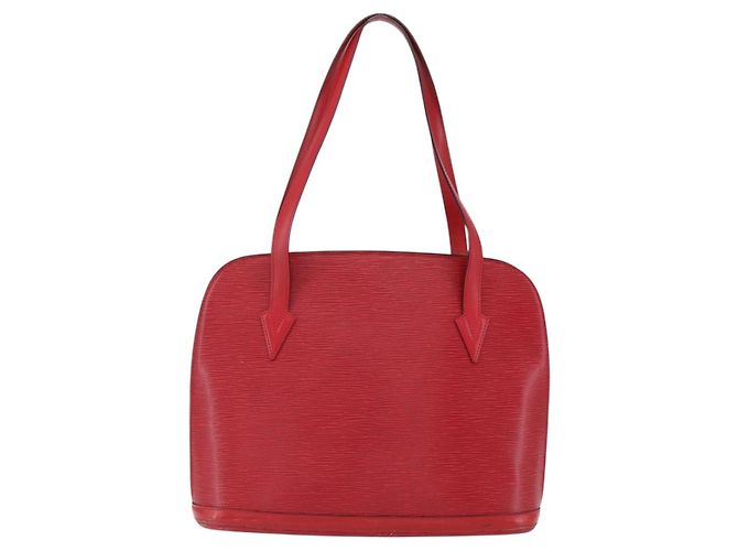 LOUIS VUITTON Borsa a Spalla Epi Lussac Rossa M52287 LV Auth 173207 Rosso - vista 2