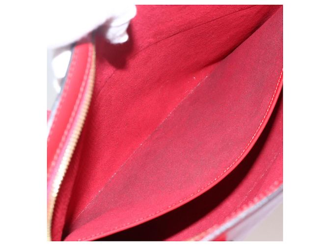 LOUIS VUITTON Borsa a Spalla Epi Lussac Rossa M52287 LV Auth 173207 Rosso - vista 22