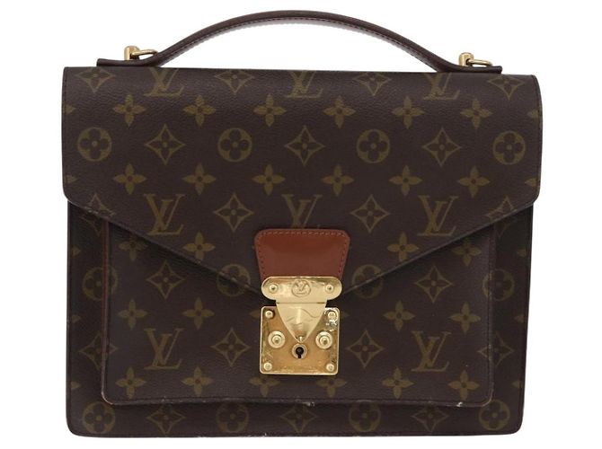 LOUIS VUITTON Borsa a Mano Monceau 28 Monogram M51185 LV Auth ep13515 Monogramma - vista 13