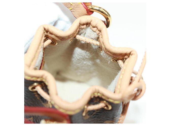 LOUIS VUITTON Charm per Borsa Micronoe Monogramma Vivienne M00818 LV Auth 171855SAM - vista 21