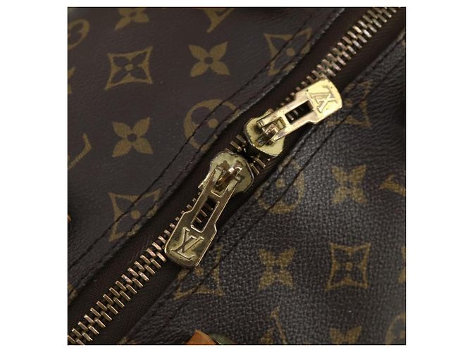 LOUIS VUITTON Borsa Boston Monogram Keepall 50 M41426 LV Auth 170744 Monogramma - vista 10