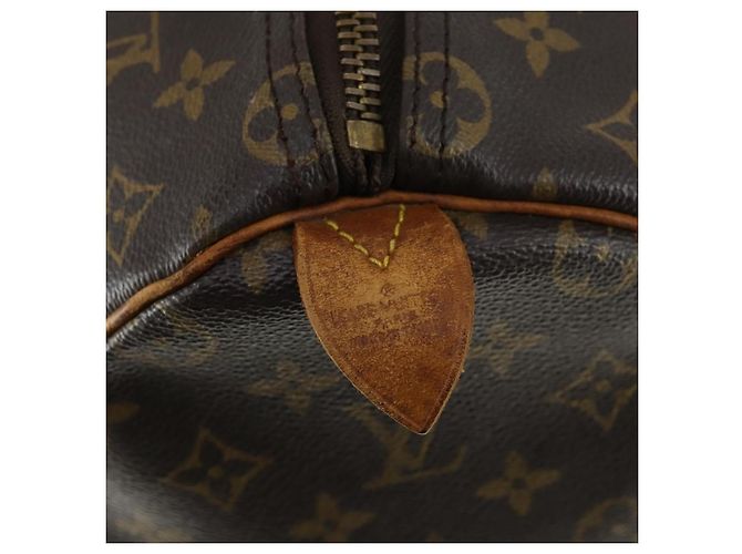LOUIS VUITTON Borsa Boston Monogram Keepall 50 M41426 LV Auth 170744 Monogramma - vista 18
