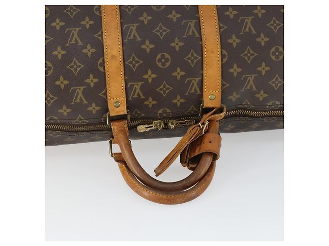 LOUIS VUITTON Borsa Boston Monogram Keepall 50 M41426 LV Auth 170744 Monogramma - vista 7