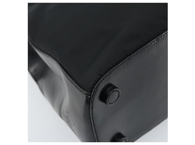 Borsa a Spalla PRADA Nylon Nero Argento Autentica ep13436 - vista 14