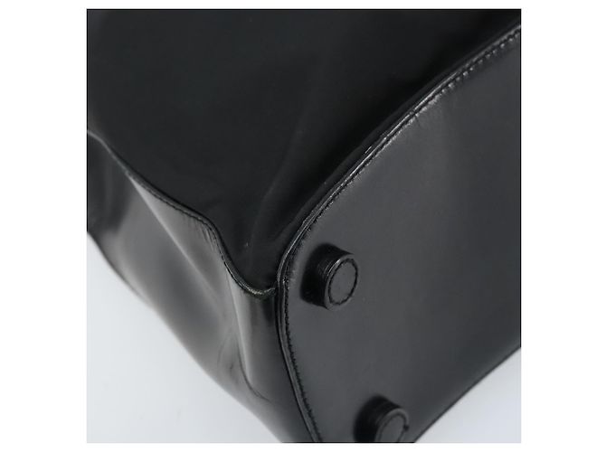 Borsa a Spalla PRADA Nylon Nero Argento Autentica ep13436 - vista 16